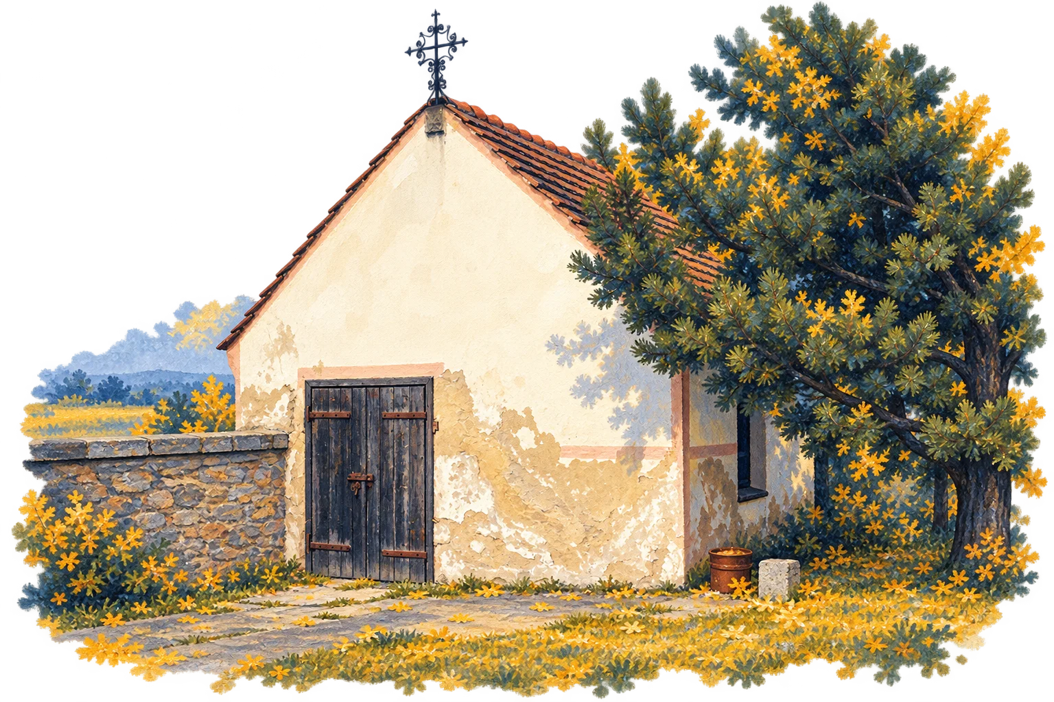 Cmentarz komunalny w Tomkowicach - ilustracja